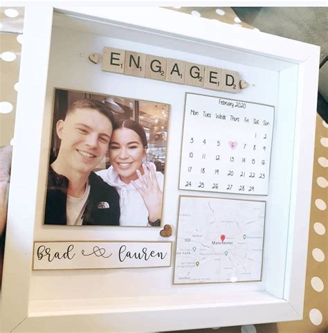 Engagement Gift Picture Frame
