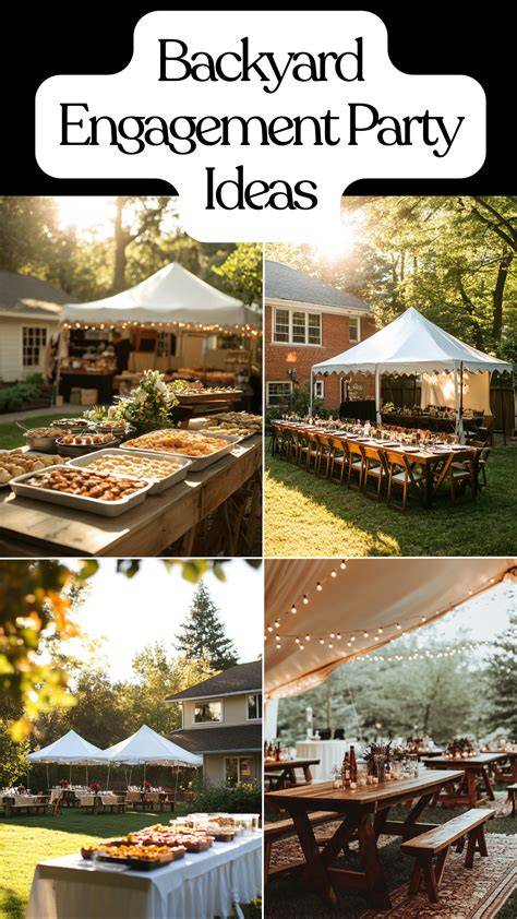 Engagement Party Backyard Themes
