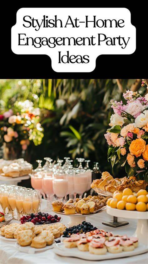 Engagement Party Budget Table