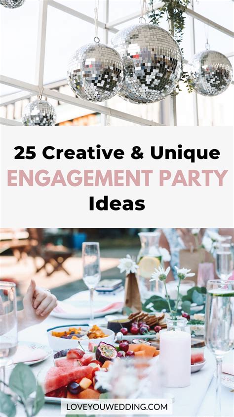 Engagement Party Essentials
