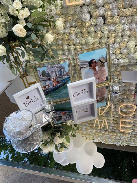 Engagement Party Gift Table Breakdown