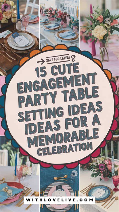 Engagement Party Message Table
