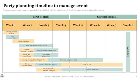 Engagement Party Planning Timeline
