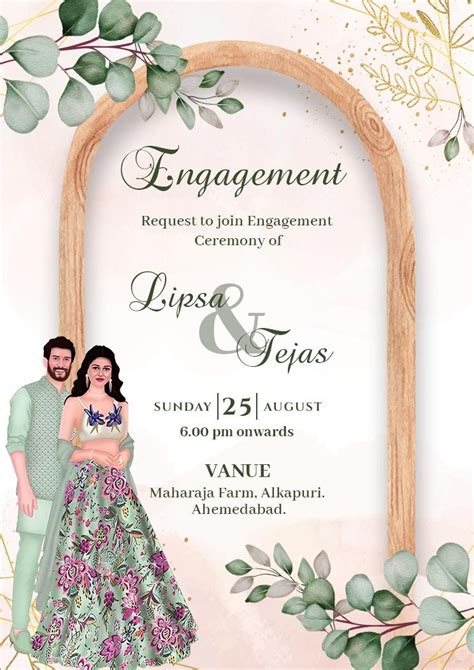 Engagement invitation printable Engagement invites Editable Etsy