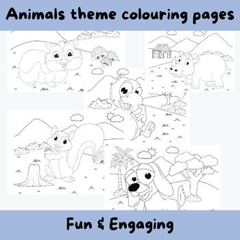 Engaging Activities with Colouring Pages For Kindergarten