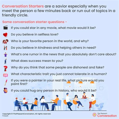 Engaging conversation