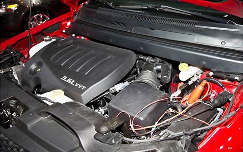 Engine Compartment Of 2014 Dodge Journey
