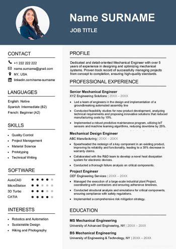 Engineer Resume Template Word
