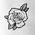 English Rose Tattoo Black And White