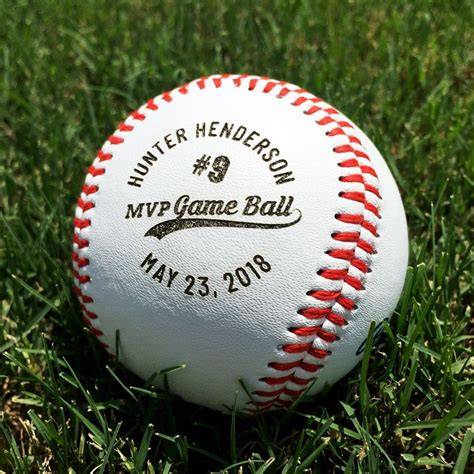 Engraved Baseball