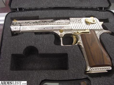 Engraved Desert Eagle