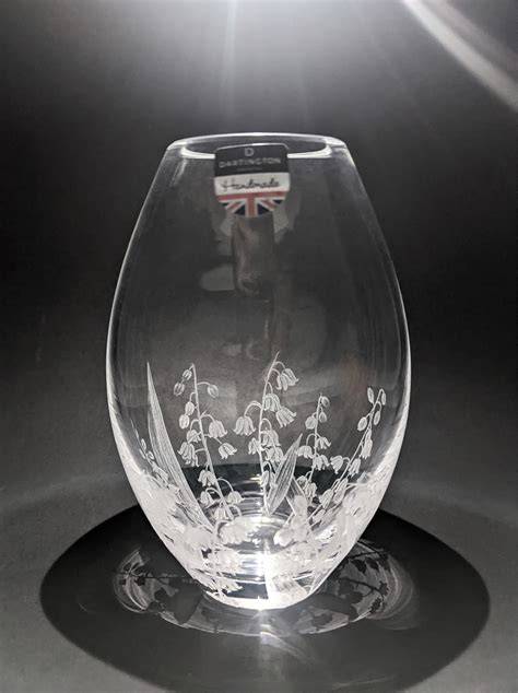 Engraved Flower Vase