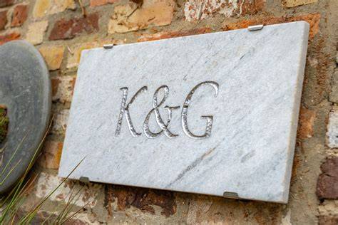 Engraved Marble