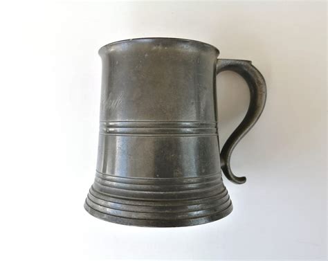 Engraved Pewter Mug