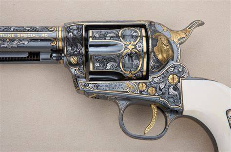 Engraved Revolver