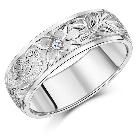 Engraved Wedding Ring