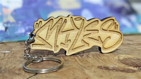 Engraved branded graffiti