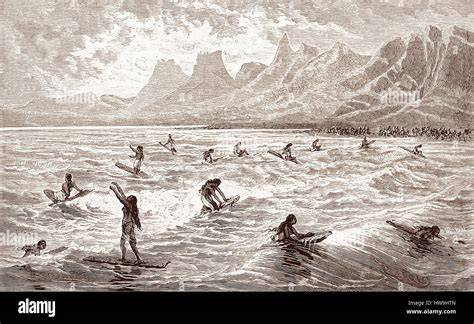 Engraving Hawaii