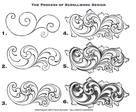 Engraving Scrollwork Patterns