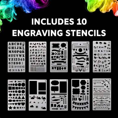 Engraving Stencils