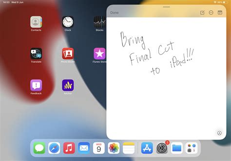 Enhance Your Productivity with Quick Note in iPadOS 15