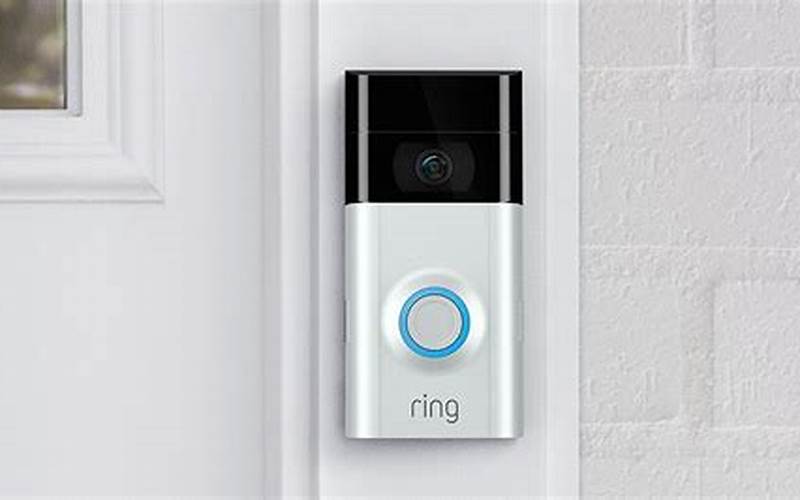 Enhanced Security Of Ring Video Doorbell 2