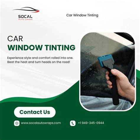 Enhanced Style and Appearance with Window Tint