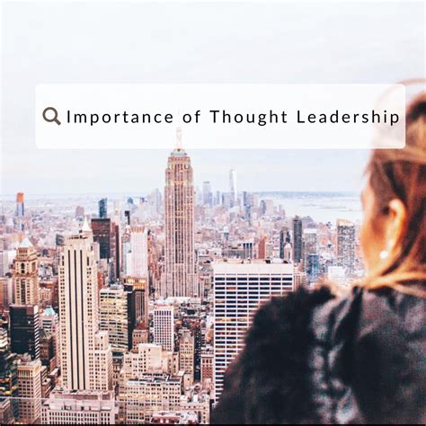 Enhancing Visibility and Thought Leadership