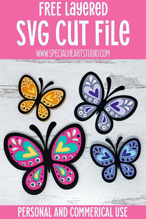 Enhancing Website Design With Free Layered Butterfly SVGs