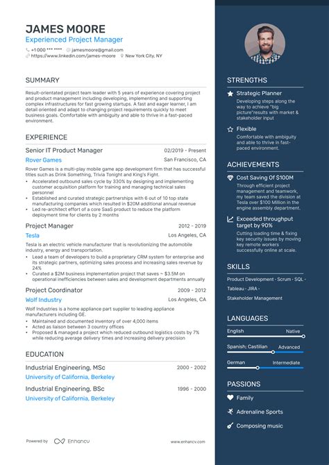 Enhancv Resume Templates