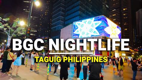 Enjoying BGC Nightlife