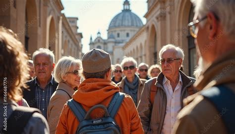 Enjoying architecture tour