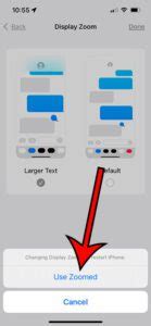 Enlarge your iPhone content