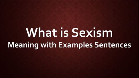 Enlightened Sexism Definition