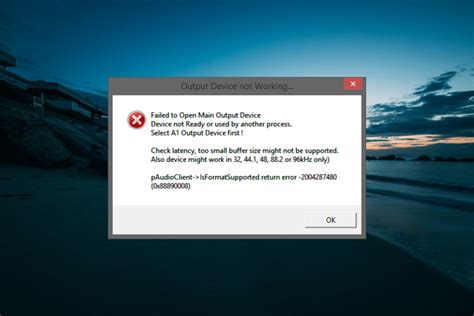 Ensure Your Output Device Is Not Faulty