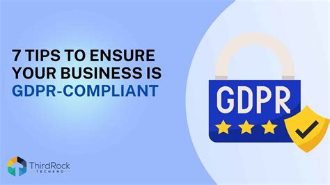 Ensure you&rsquo;re GDPR compliant