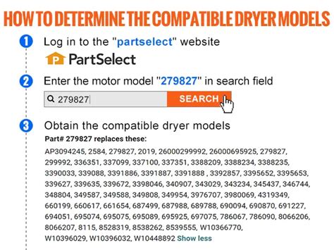 Ensuring Compatibility with Your Dryer Model