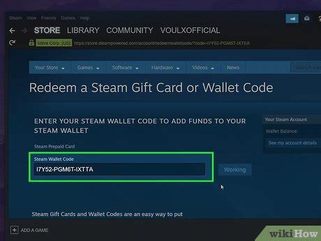 Enter Your Steam Gift Card Code