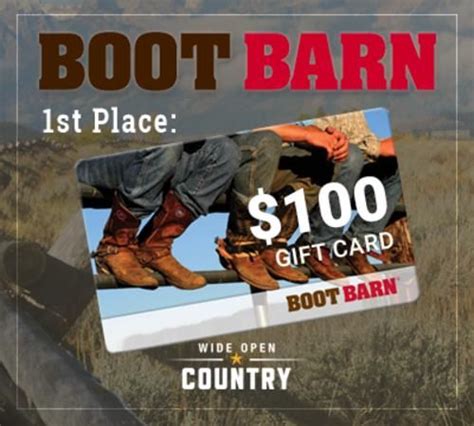 Enter To Win A $500 Boot Barn Gift Card! – Get It Free