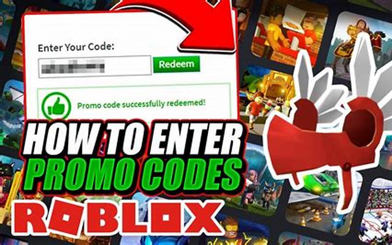 Entering Promo Codes In Roblox Games
