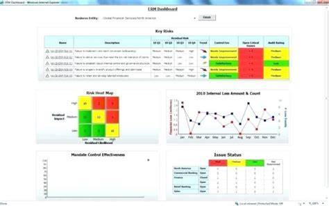 Enterprise Risk Management Report Template - TEMPLATES EXAMPLE