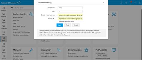 Enterprise password manager