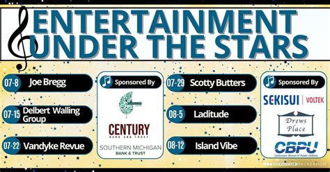 Entertainment Under Stars