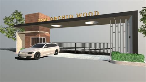 Entrance Arch 3d Design