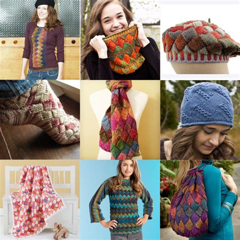 Entrelac Knitting Patterns
