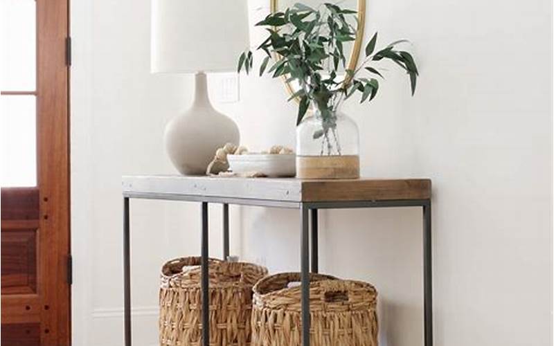 Entry Table Baskets
