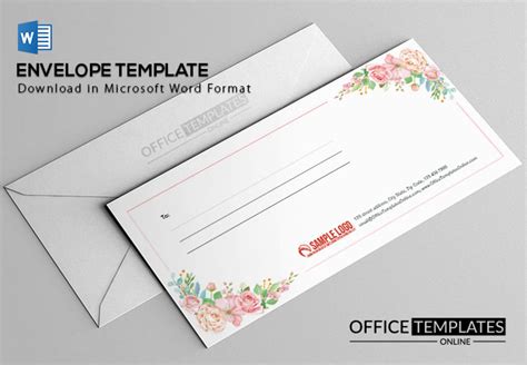 Envelope template | Templates at allbusinesstemplates.com