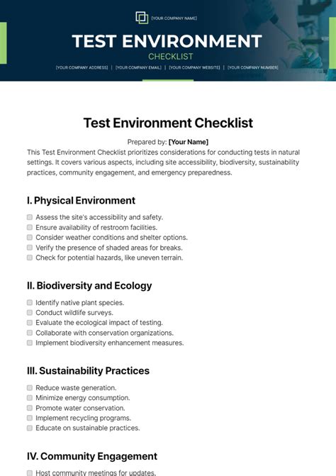 Environmental Testing: Checking Your Surroundings