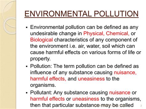 Environmental and Physical Causes
