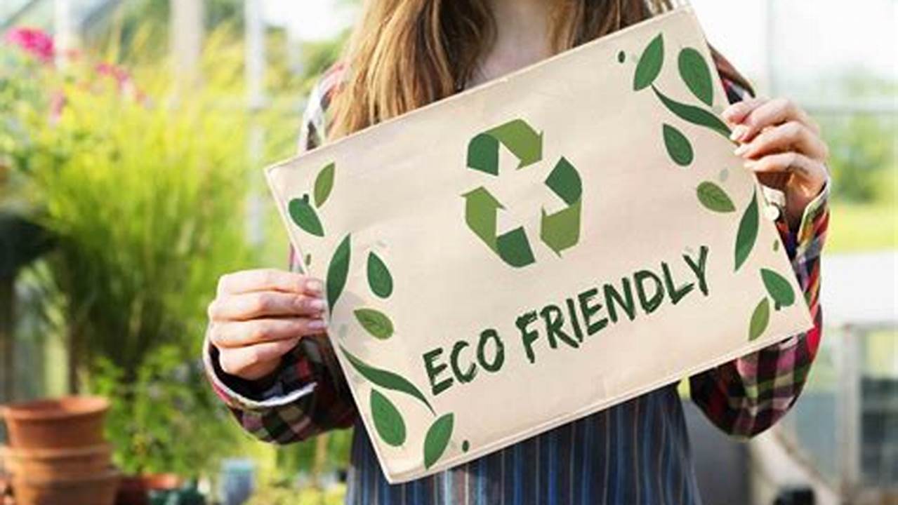 Environmentally Friendly, Eco Friendly